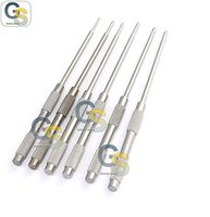 G.S SET OF 6 BONE SPREADING OSTEOTOMES W/ADJUSTABLE STOPS