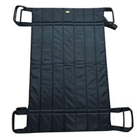 Olpchee Transfer Boards Belt Slide Patient Medical Lift Sling Transferring Turner Positioning Pad Hospital Bed Draw Sheets for Elderly Bariatric 4 Handles (Black)