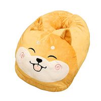 Foot Warmer Cute Shiba Inu Plush Foot Treasure for Bedroom Office Winter Feet Relax