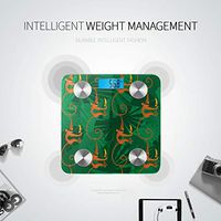 LYAOE Bluetooth Body Fat Scale Hanging Orange Monkeys On Jungle Smart Wireless Scale with LCD Display Measuring Body Weight Bmi and Health Digital Scale