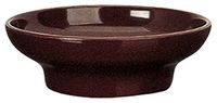 Yanco NC-351C Tulip/Salsa Bowl, 4 oz Capacity, 1.25" Height, 4" Diameter, Melamine, Chocolate Color, Pack of 48