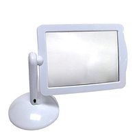 3x Magnifier Handheld Page Magnifier Brighter Viewer LED Magnifier Viewer Screen Magnifier with Light in White
