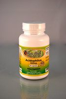 Acidophilus 500mg, Made in USA - 60 Capsules)