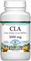 Conjugated Linoleic Acid - CLA Free Fatty Acid (80%) - 1000 mg (100 softgels, ZIN: 427996) - 3 Pack
