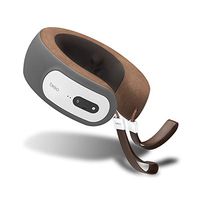 Breo iNeck3 Electric Neck Massager with Heat, Rechargeable Cordless Travel Neck Pillow and Cervical Massager