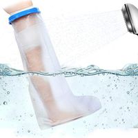 Waterproof Adult Sealed Full Leg Cast Cover Bandage Protector for Shower Bath,Cast Protectors, Fracture Leg, 33 Inches (Full Leg Size)