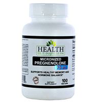 Pregnenolone 75mg (100 Capsules) – Micronized Form for Enhanced Absorption - Developed by Physicians - Tested for Purity and Strength