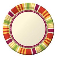 Southwest Chilies 9-inch Paper Plates 8 Per Pack