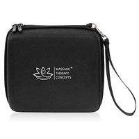 EVA Universal Hard Travel Case Organizer for Accessories and Small Electronics, TENS and EMS Units, Passport and Documents, Chargers and Cords, Carrying Bag for Diabetic Supplies or Medication