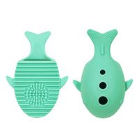 Whale Silicone Makeup Brush Cleaning Holder Washing Tools Cosmetics Board Stand Tool by Fenleo