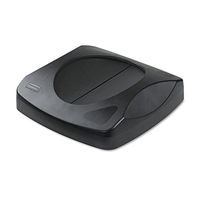 Rubbermaid Commercial 268988BK Swing Top Lid for Untouchable Recycling Center, 16-Inch Square, Black