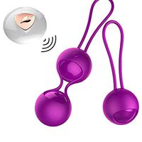 Kegel Balls Exercises Weights Kit- for Tightening Doctor Recommended Silicone Ben Wa Balls for Bladder Control & Pelvic Floor Exercises Wireless Remote Control Massager for Women Beginners & Advanced