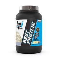 BPI Sports Best Protein – 100% Whey Protein Blend – Muscle Growth, Recovery, Meal Replacement – No Maltodextrin, No Fillers – Gluten Free – For Men & Women – Vanilla Swirl – 2 Pounds