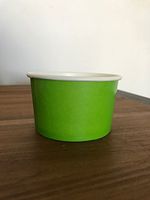 Ice cream paper cups 5 oz. paper hot / cold (500, green)