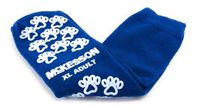MCK Brand 38161002 Slipper Socks Medi-pak Performance Adult X-Large Royal Blue Above The Ankle 40-3816 Box of 48