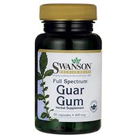 Swanson Full Spectrum Guar Gum 400 Milligrams 60 Capsules
