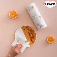 Kitchen Paper Disposable Multi-Function Paper Towels Oil and Water Absorbing, Cleaning and Dish Cloth for Household Kitchen (Style 2)