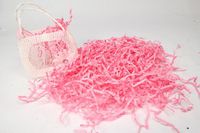 AmoreCreations - 7 Ounce Paper Shred Crinkle and Filler Paper Gift Wrap Supply (Pink)