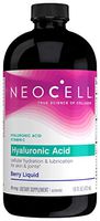 NeoCell Hyaluronic Acid Berry Liquid, Cellular Hydration & Lubrication for Skin  16 Ounce Bottle (Package May Vary)