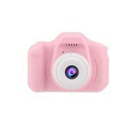AMOUSTORE Children Mini Digital Camera 2 Inch Screen Video Recorder Educational Toys Digital Cameras (Pink)