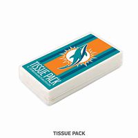 Worthy Promo NFL Miami Dolphins Party Favors & Party Supplies Tissue Packs 10-Pack