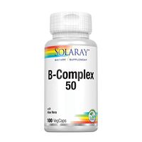 Solaray B-Complex Supplement, 50mg, 100 Count
