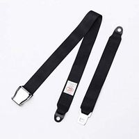 LRWSB Collision Car Recreation Seat Belt, Aircraft Buckle Two-Point Seat Belt, RV Seat Belt