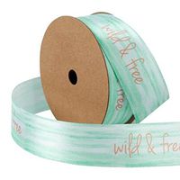 Kylin Express 2.5CM Wide Gift Wrapping Ribbons Decorative Riband Wedding Wrapping Ribbons, NO.7
