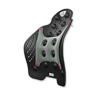 Dr. Power Back Massager Stretcher Posture Corrector Lumbar Support Black