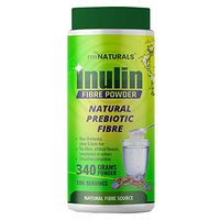 Pure Inulin Fiber Powder, Natural Prebiotic Fibre Supplement, Clear and Taste Free, Increases Good Bacteria - 106 DOSES - 340 Grams - by miNATURALS