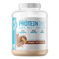 ProteinOne Whey Protein Powder by NutraOne – Non-GMO and Amino Acid Free Protein Powder (Chocolate Peanut Butter Cup - 5 lbs.)