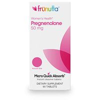 Frunutta Pregnenolone 50 mg, Under The Tongue Instant Dissolve Tablets, 3 Month Supply, Proudly Made in USA