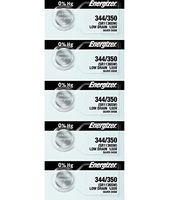 Energizer Batteries 344 / 350 (SR1136W, SR1136SW) Silver Oxide Watch Battery. On Tear Strip