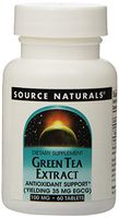 SOURCE NATURALS Green Tea Extract 100 Mg Tablet, 60 Count