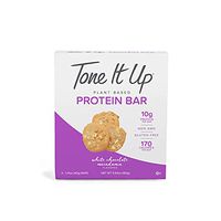 Tone It Up Protein Bars – White Chocolate Macadamia, 10g Protein, Gluten Free, Non GMO, 1.41 oz bar (4 Count)