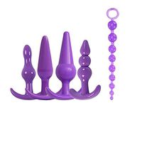 Beginners Getting Started ÁnÁles Trainer 7Pcs/Set with T-bar Base - Amal Plug Beginner Starter Kit Toys for Women and Men (Purple)