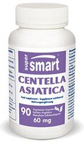 Supersmart - Centella Asiatica 60 mg - Natural Gotu Kola Anti-Inflammatory and Helps to Heal Wounds | Non-GMO - 90 Vegetarian Capsules