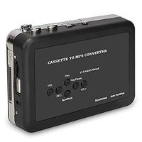 Cassette Player , Portable Converter Recorder Convert Tapes to Digital MP3 Save into USB Flash Drive/ No PC Required