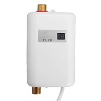 Umiwe Mini Electric Tankless Instant Water Heater 110V 3000W - Automatic Power-Off - Easy Installation