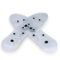 Massaging Insoles Magnetic Massage Insoles for Women and Men Health Foot Magnetic Therapy Magnet Acupressure Shoe Boots Pads (US Man 6~13)