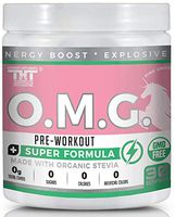 OMG Preworkout Drink for Men and Women with Electrolytes, Organic Caffeine and Organic Stevia| Scientifically Crafted Boost Energy, Stamina, Mental Clarity, Focus and Performance