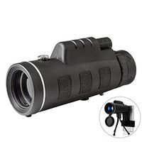 Monocular Telescope High Power 40x60 Monoculars Spotting Scope, Low Night Vision with Phone Clip and Tripod for Bird Watching Hunting Camping Hiking Travelling Wildlife
