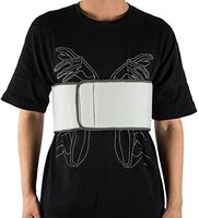 Broken Rib Belt for Men, Elastic Rib Injury Compression Support Belt Rib Cage Protector Chest Wrap for Sore or Bruised-XL