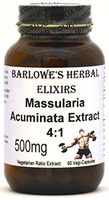 Massularia Acuminata Extract 4:1-60 500mg VegiCaps - Stearate Free, Bottled in Glass! Free Shipping on Orders Over $49!