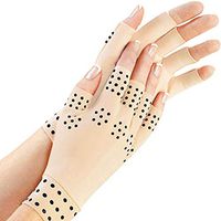 Magnetic Gloves, Universal Elastic Gloves Anti-Arthritis Gloves Reduce Inflammation Arthritis Reduce Knuckle Pain Improve Finger Blood Circulation for Adults