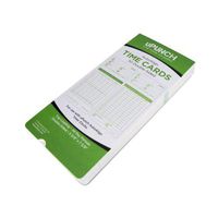 uPunch 200 Time Cards for Green HN3000 AutoAlign Time Clocks (HNTCG1200) (200 Upunch Time Cards)