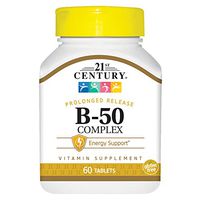 21st Century B 50 Complex Prolonged Release Tablets, 60 Count