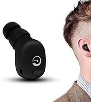 YOOSIDE Wireless Bluetooth Earbud,Smallest Wireless Bluetooth 4.1 Earbud with Mic Long Playtime 6hrs Earphone for iPhone Samsung Google Pixel Smartphones (Black)