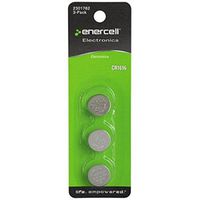 Enercell CR1616 3V/50mAh Lithium Coin Cells (3-Pack)