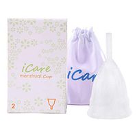 LWXQY Menstrual Cup Made of Medical Grade Silicone, Most Comfortable Period Cup Soft and Reusable for up to 12 Hours Feminine Moon Cup